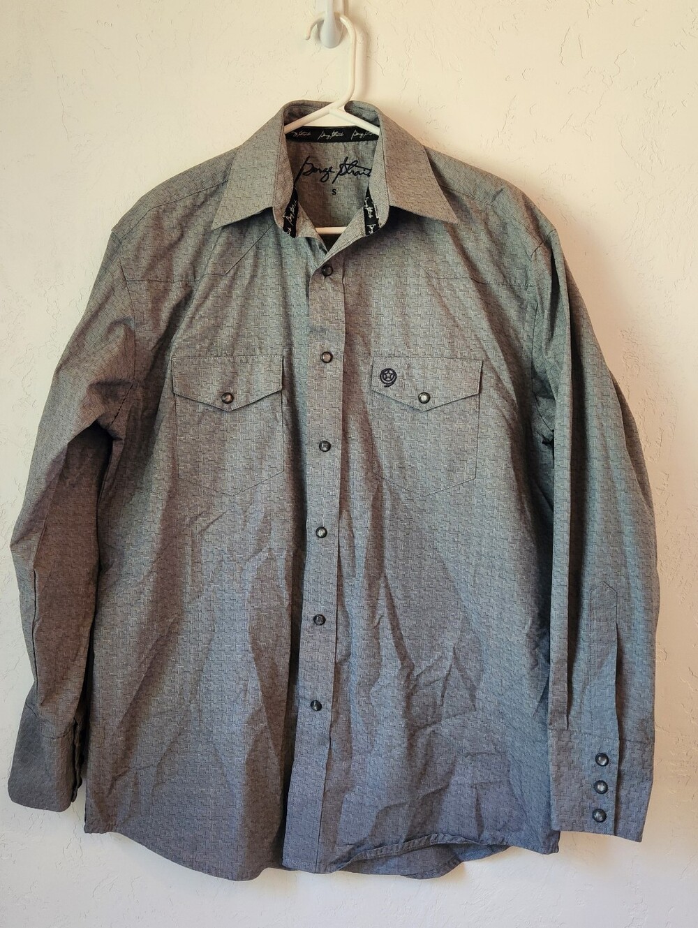 George Straight Western Button Down Shirt